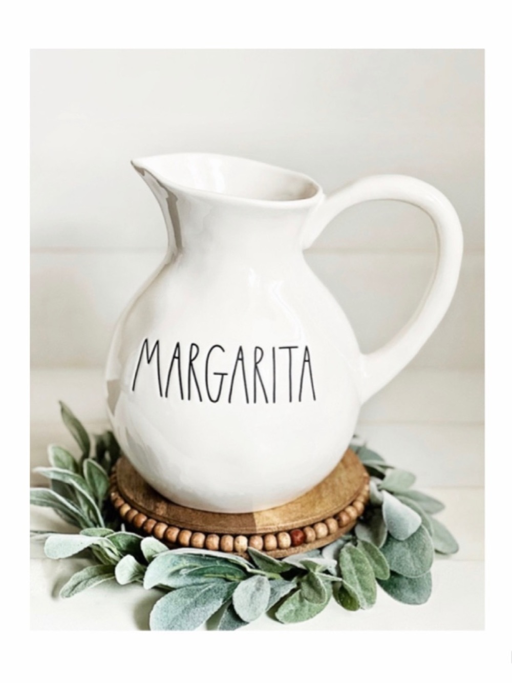NEW Rae Dunn Margarita Pitcher Summer Barware Home Decor